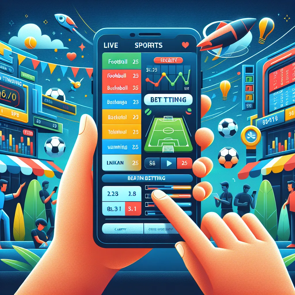 การใช้แอปสำหรับการเดิมพัน